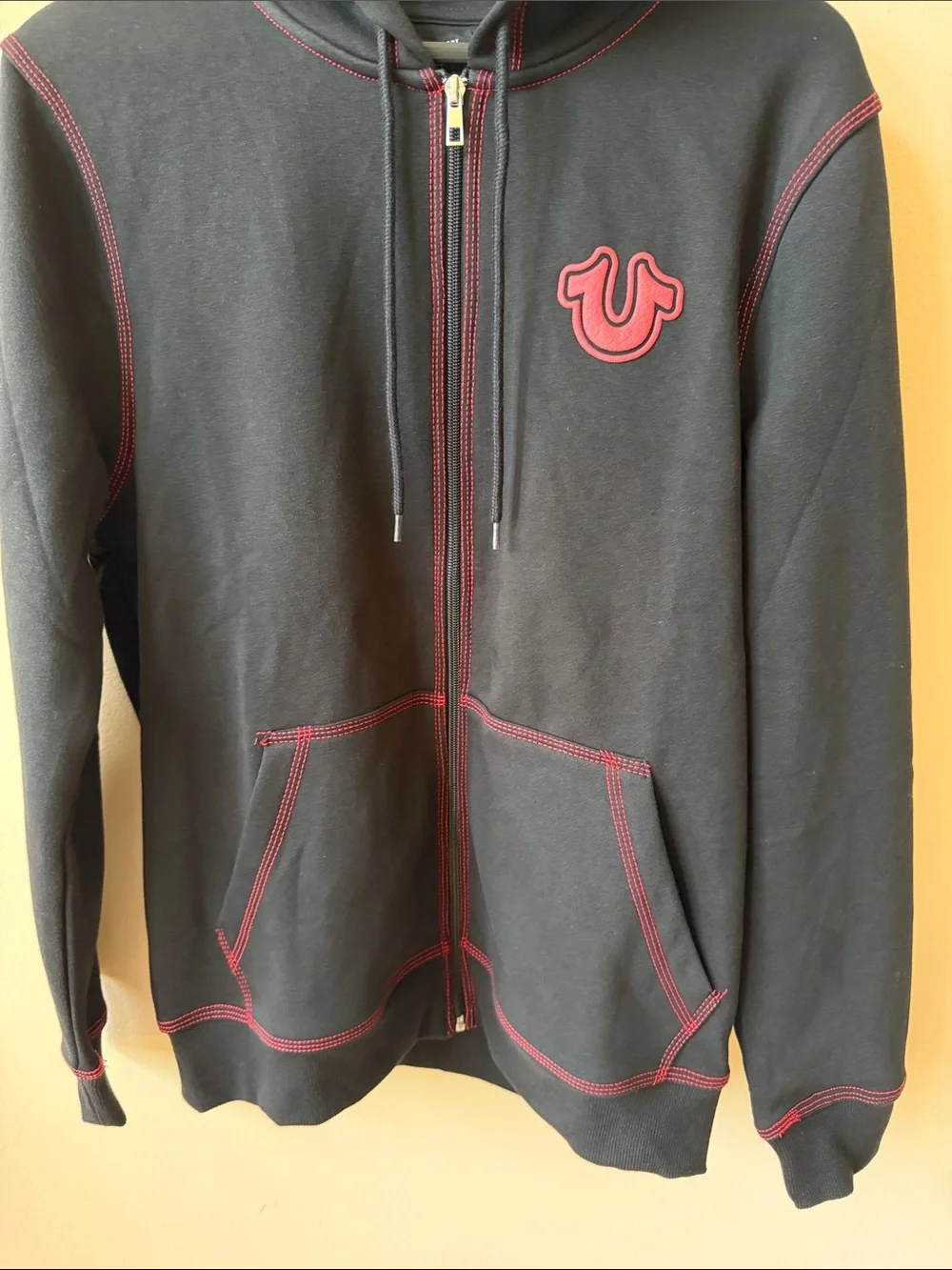 NWT True Religion zip up hoodie